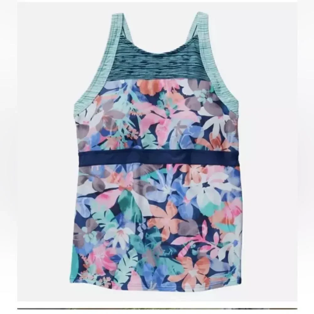 NWT Athleta Girl Surfs Up Tankini Top!